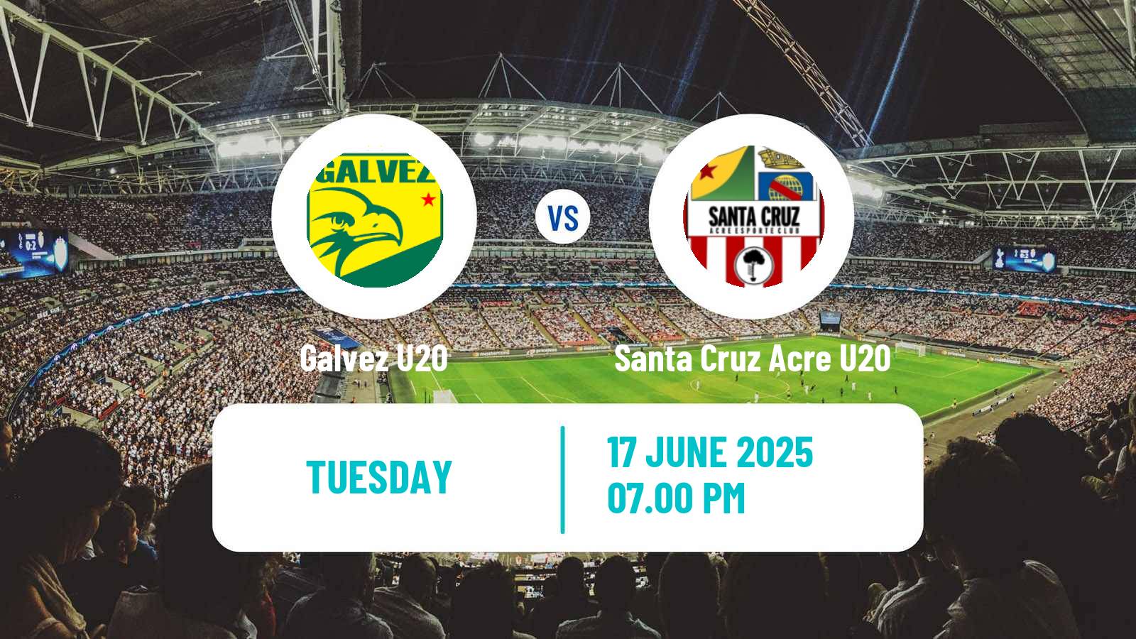 Soccer Brazilian Acreano U20 Galvez U20 - Santa Cruz Acre U20