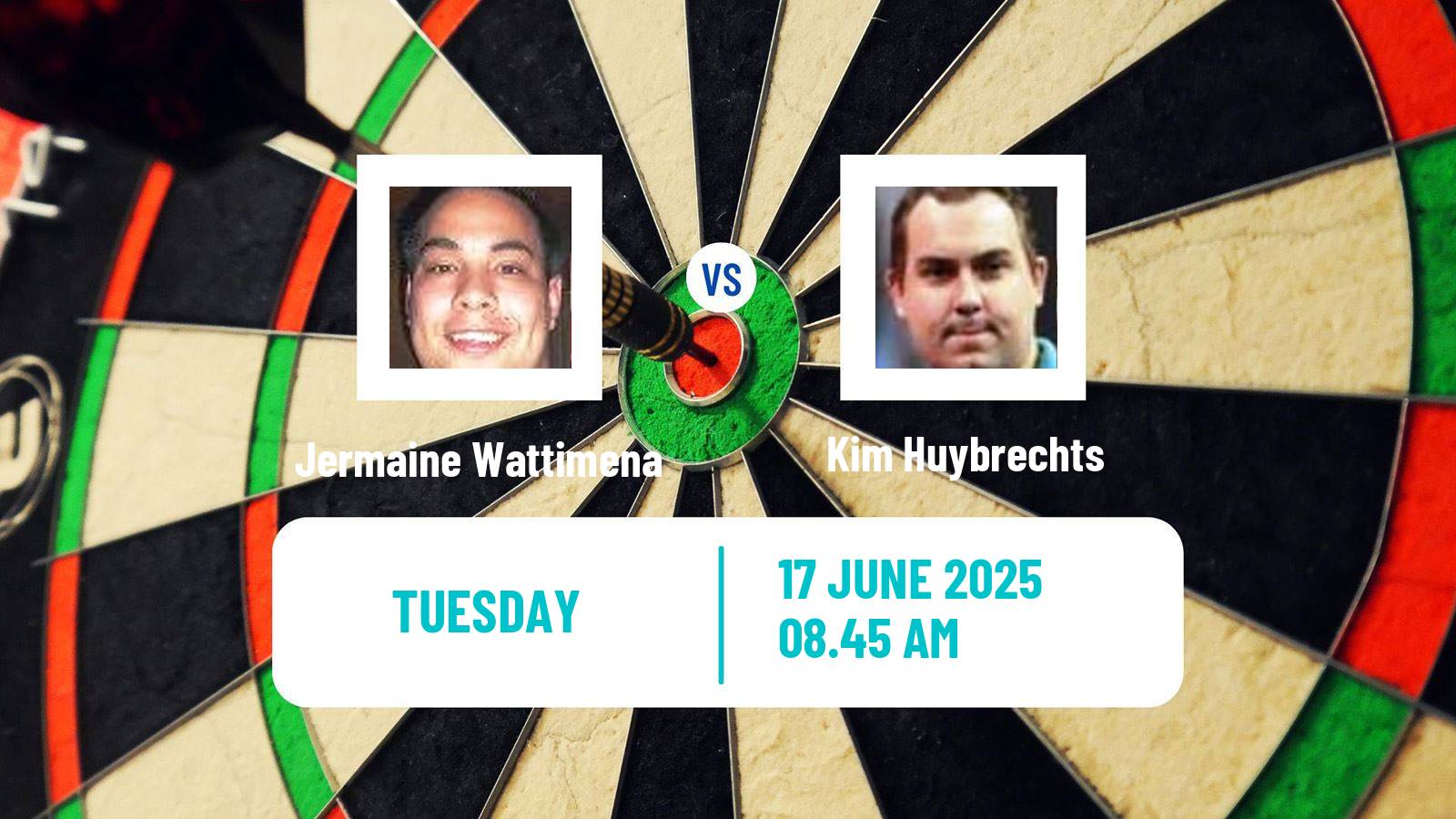 Darts Players Championship 17 Jermaine Wattimena - Kim Huybrechts