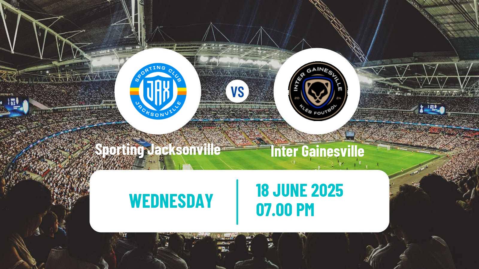 Soccer USL League Two Sporting Jacksonville - Inter Gainesville