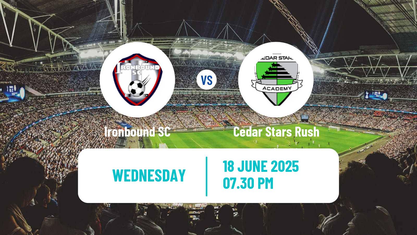 Soccer USL League Two Ironbound SC - Cedar Stars Rush