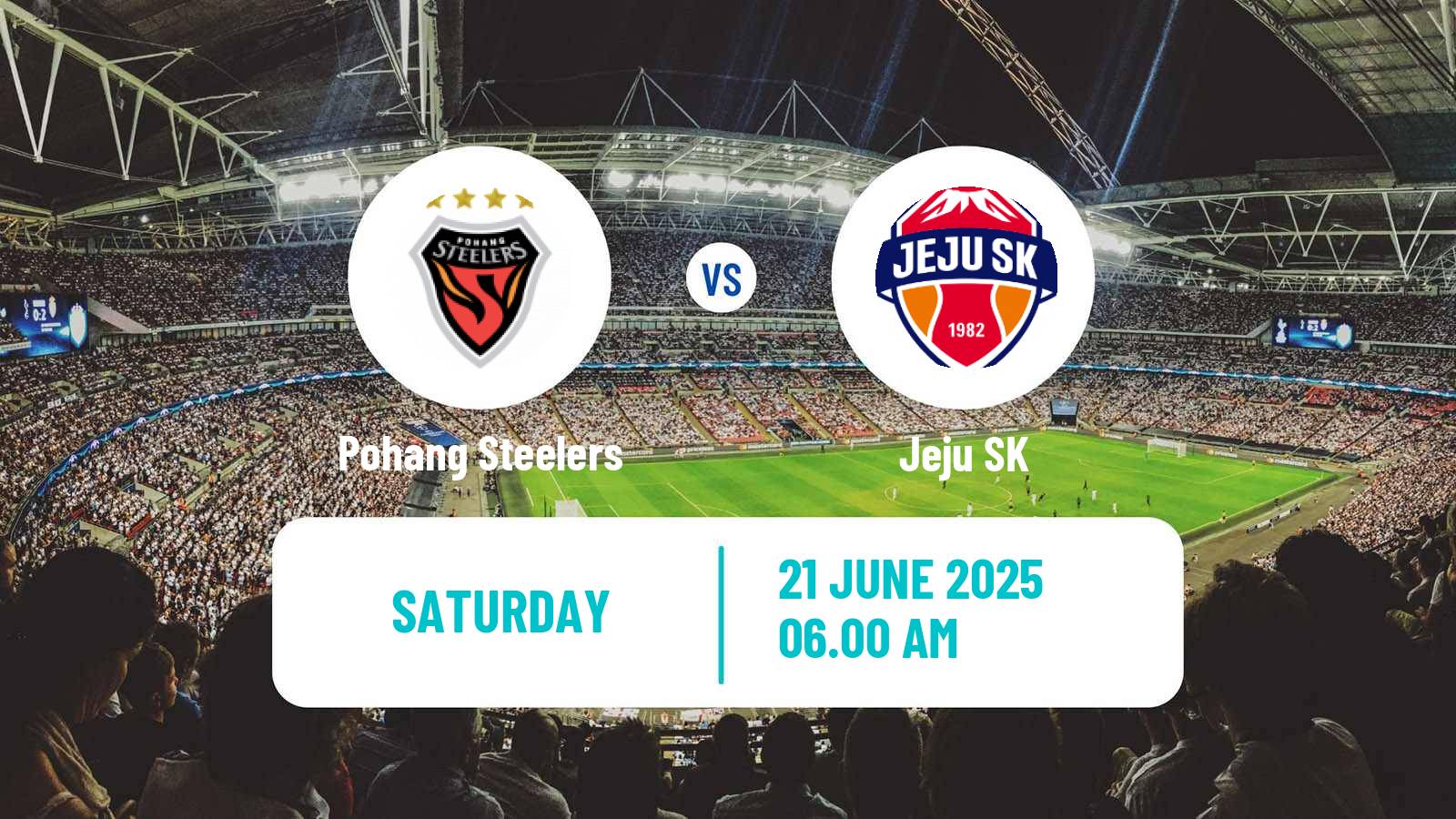 Soccer South Korean K-League 1 Pohang Steelers - Jeju