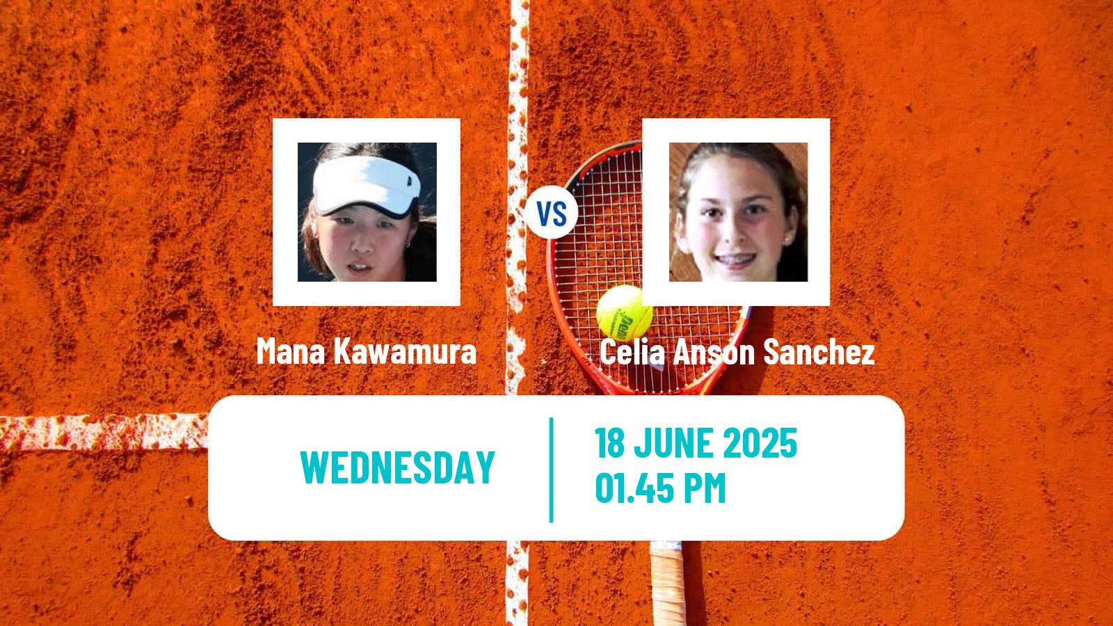 Tennis ITF W35 H Tauste Women Mana Kawamura - Celia Anson Sanchez