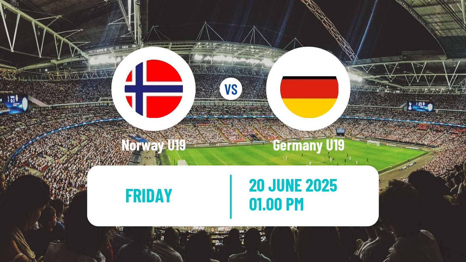 Soccer UEFA Euro U19 Norway U19 - Germany U19