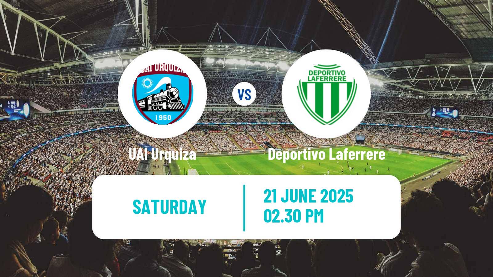 Soccer Argentinian Primera B UAI Urquiza - Deportivo Laferrere
