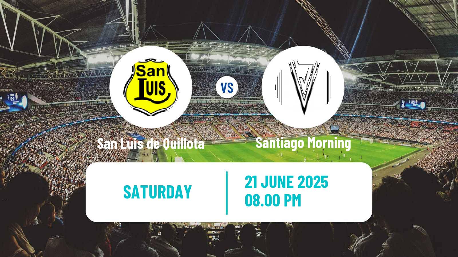 Soccer Chilean Primera B San Luis de Quillota - Santiago Morning