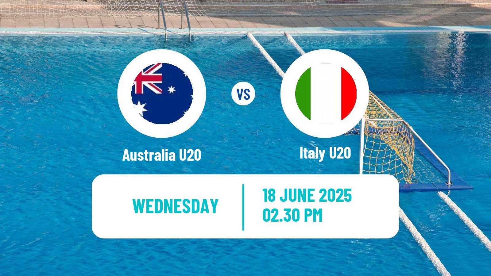 Water polo World Championship Water Polo U20 Australia U20 - Italy U20