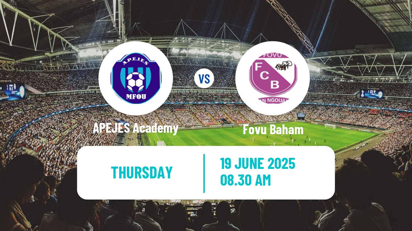 Football Cameroon Elite Two APEJES Academy - Fovu Baham