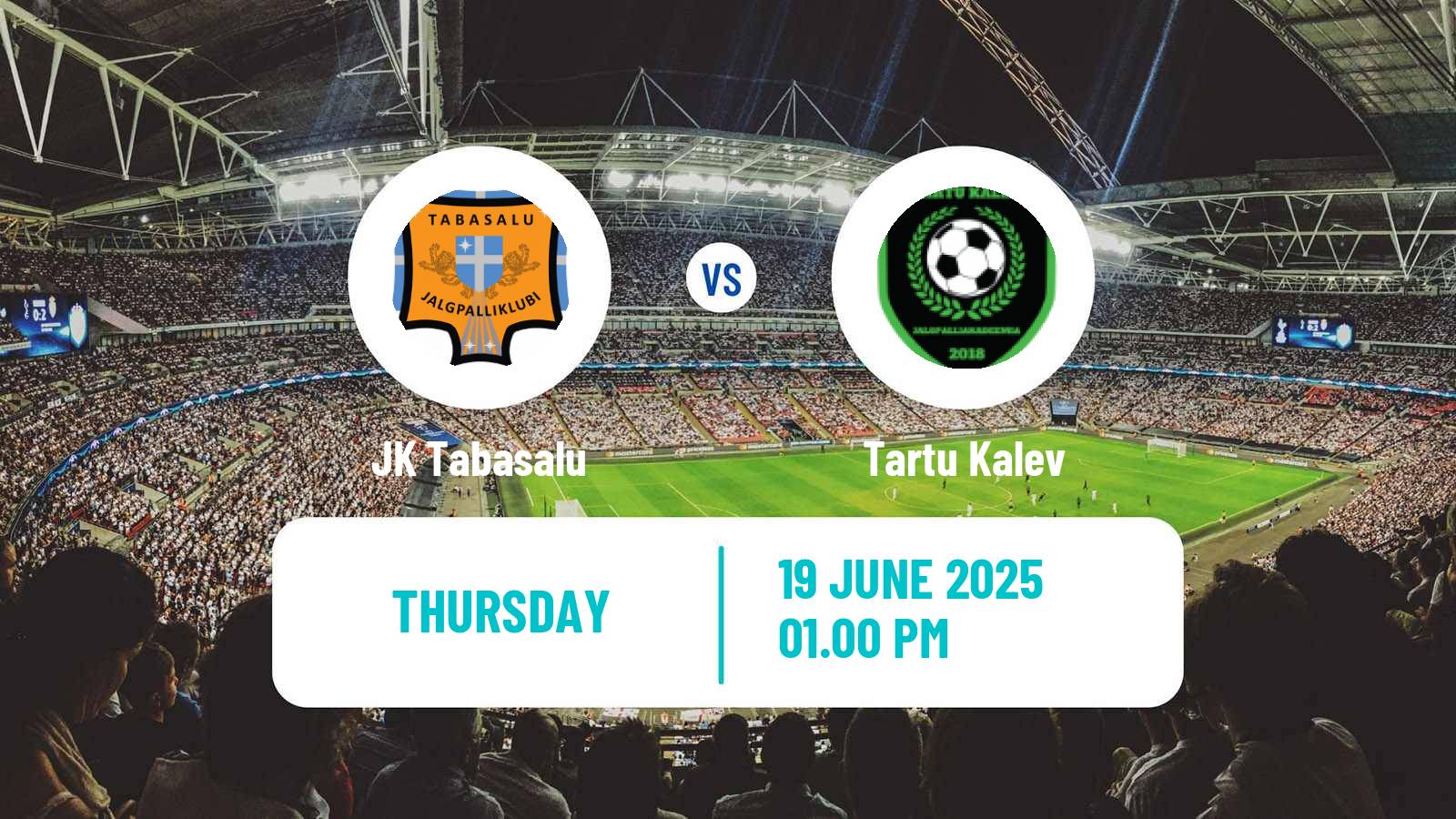 Football Estonian Esiliiga B Tabasalu - Tartu Kalev
