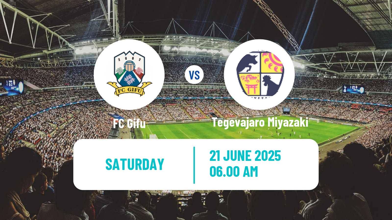Soccer Japan J3 League Gifu - Tegevajaro Miyazaki