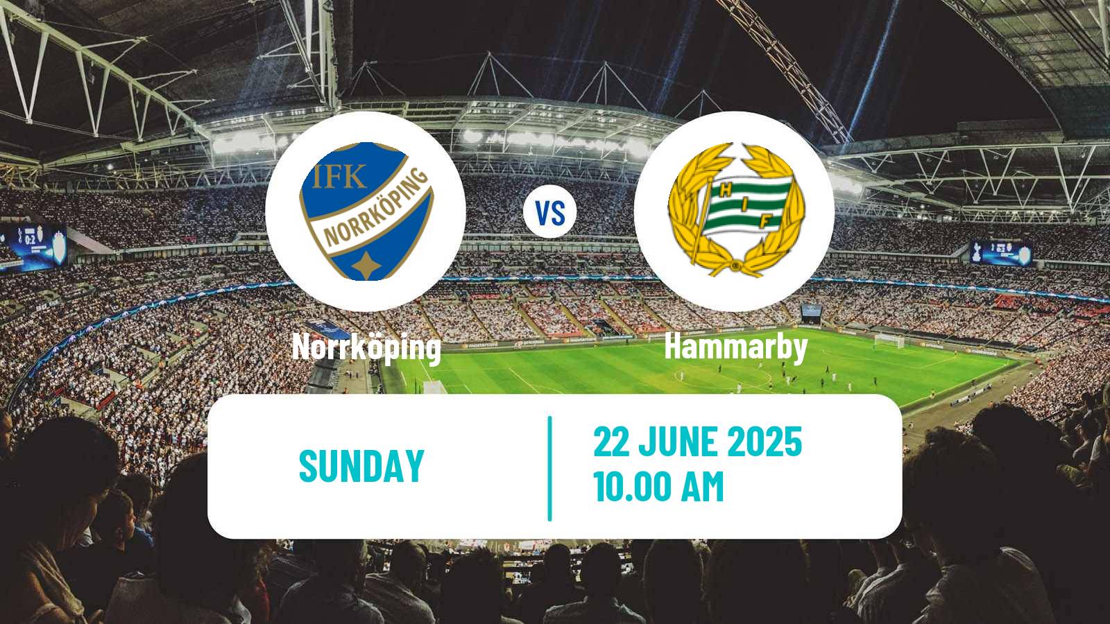 Soccer Swedish Allsvenskan Women Norrköping - Hammarby