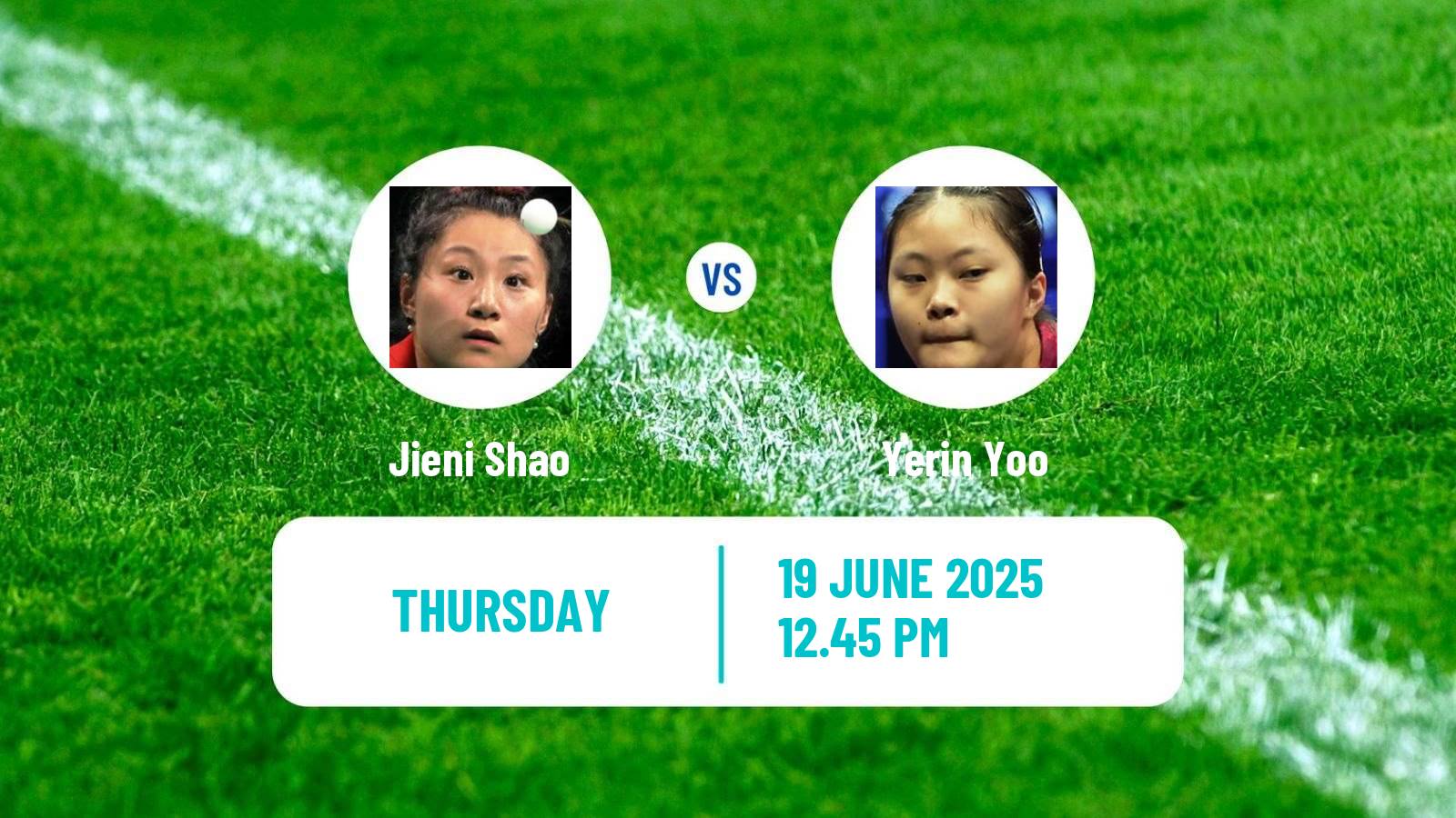 Table tennis Wtt Star Contender Ljubljana Women Jieni Shao - Yerin Yoo