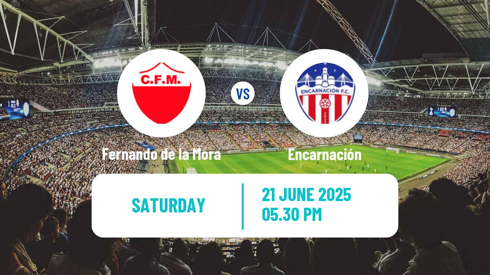 Soccer Paraguayan Division Intermedia Fernando de la Mora - Encarnación