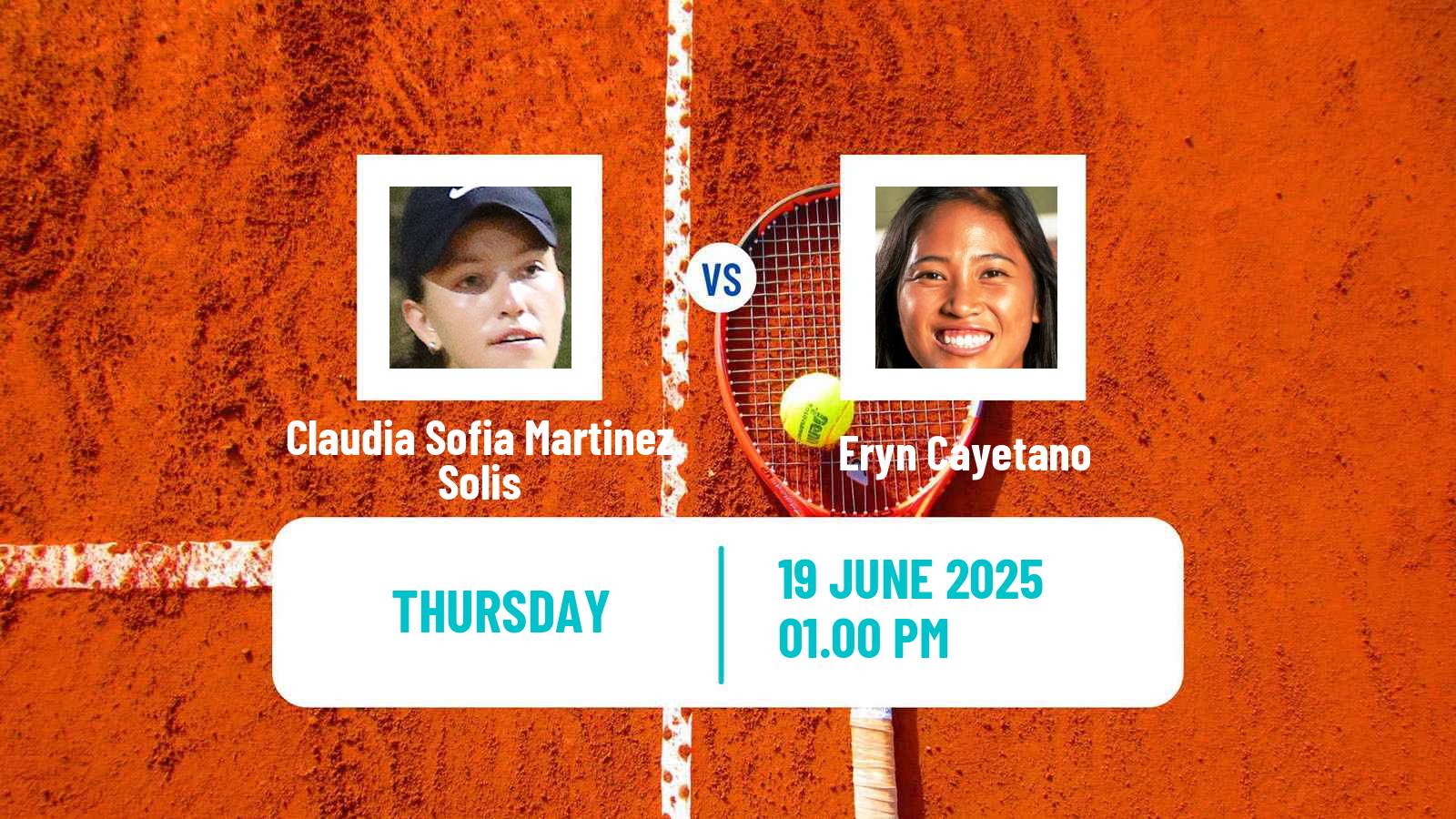 Tennis ITF W15 Rancho Santa Fe Ca Women Claudia Sofia Martinez Solis - Eryn Cayetano