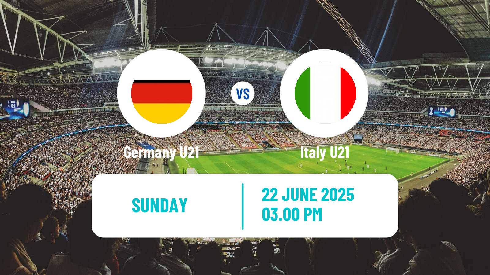 Soccer UEFA Euro U21 Germany U21 - Italy U21