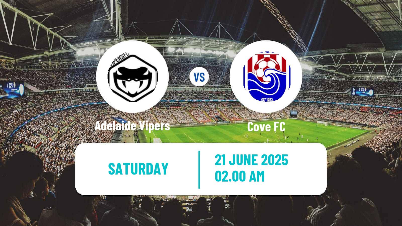 Soccer Australian SA State League Adelaide Vipers - Cove