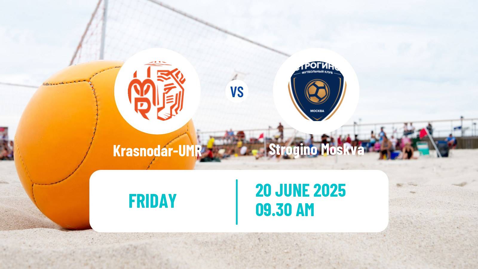 Beach soccer Superliga Krasnodar-UMR - Strogino Moskva