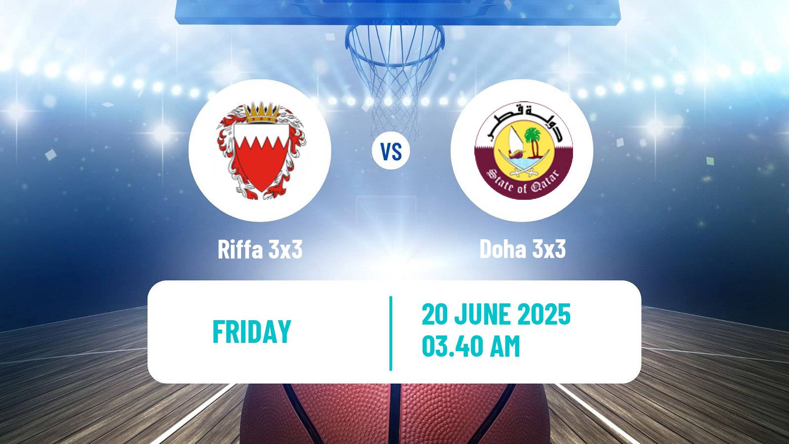 Basketball World Tour Ulaanbaatar 3x3 Riffa 3x3 - Doha 3x3