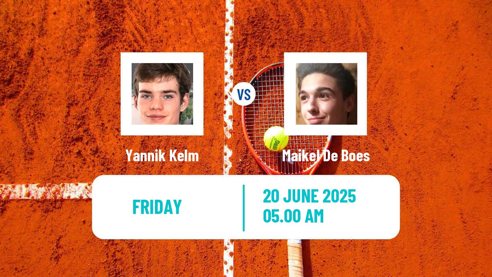 Tennis ITF M15 Duffel Men Yannik Kelm - Maikel De Boes