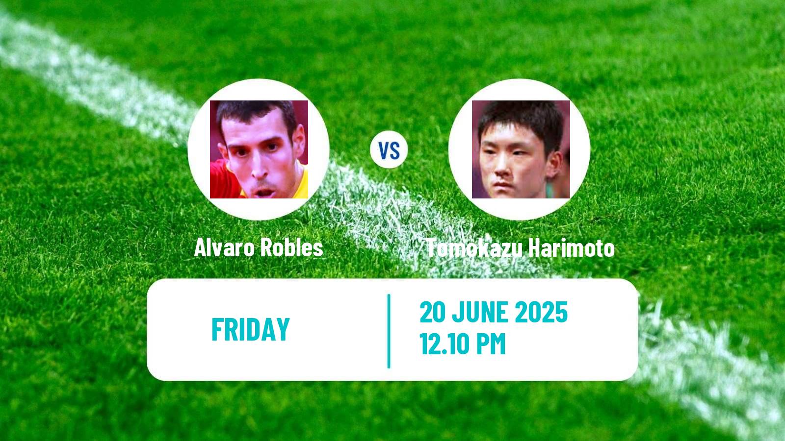 Table tennis Wtt Star Contender Ljubljana Men Alvaro Robles - Tomokazu Harimoto