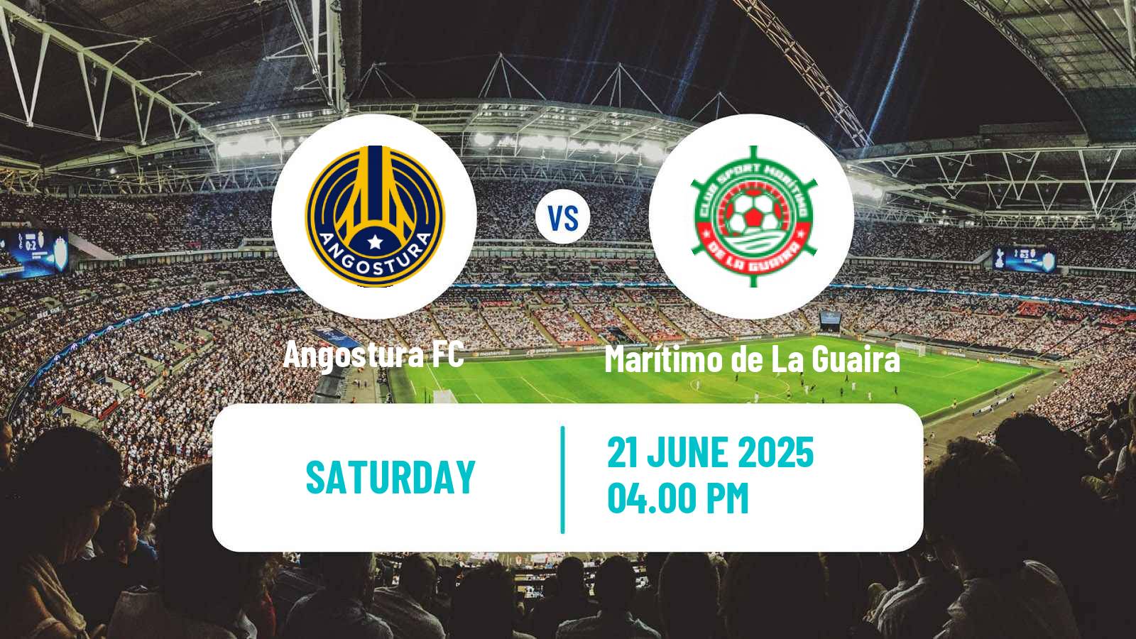 Soccer Venezuelan Segunda Division Angostura - Marítimo de La Guaira