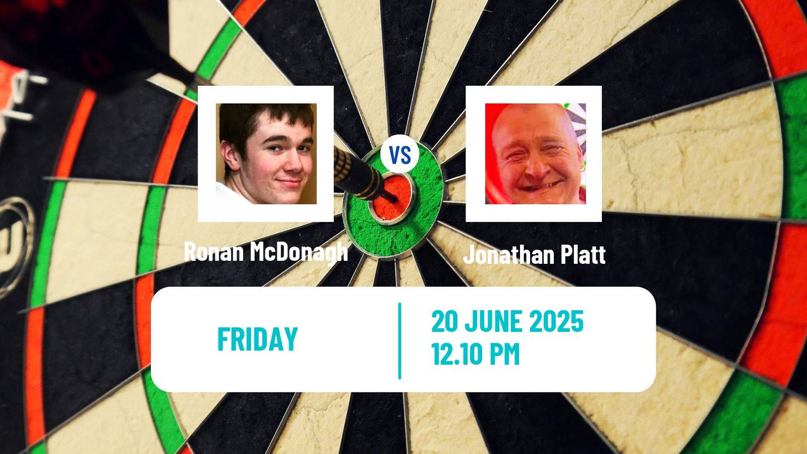 Darts Modus Super Series Ronan McDonagh - Jonathan Platt