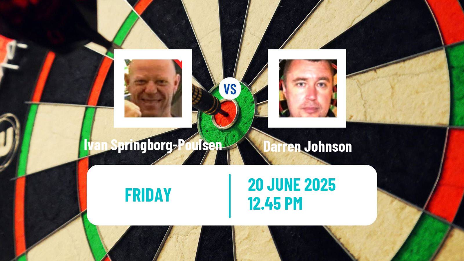 Darts Modus Super Series Ivan Springborg-Poulsen - Darren Johnson
