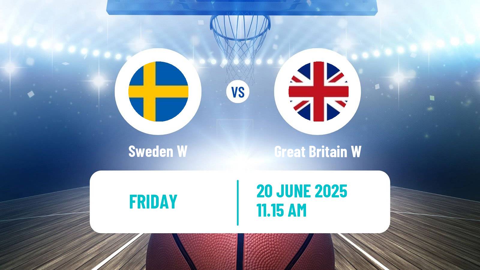 Basketball EuroBasket Women Sweden W - Great Britain W