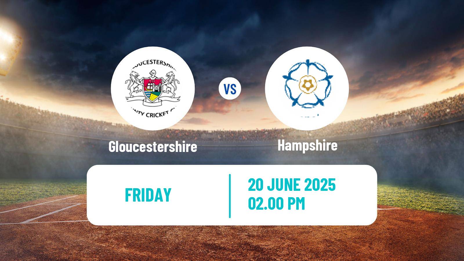 Cricket Vitality Blast Gloucestershire - Hampshire