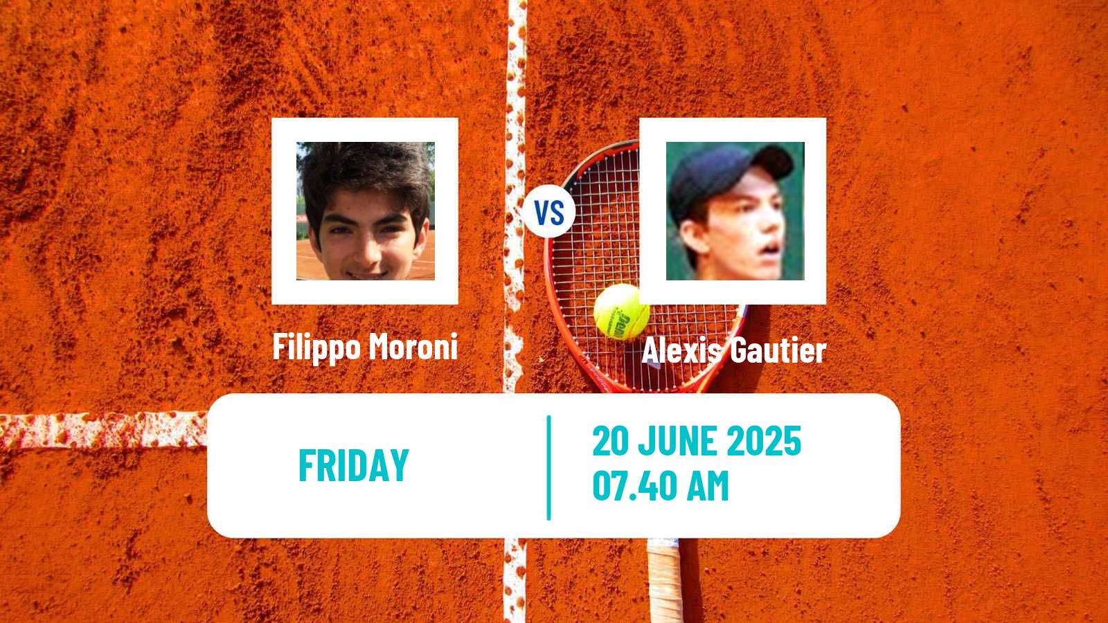 Tennis ITF M15 Monastir 24 Men Filippo Moroni - Alexis Gautier