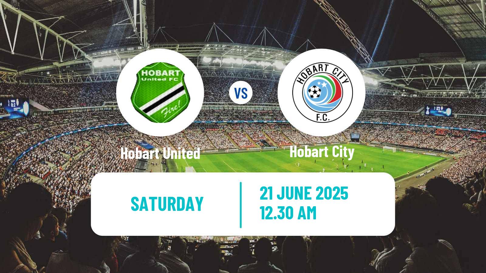 Soccer Australian Tasmania Southern Championship Hobart United - Hobart City
