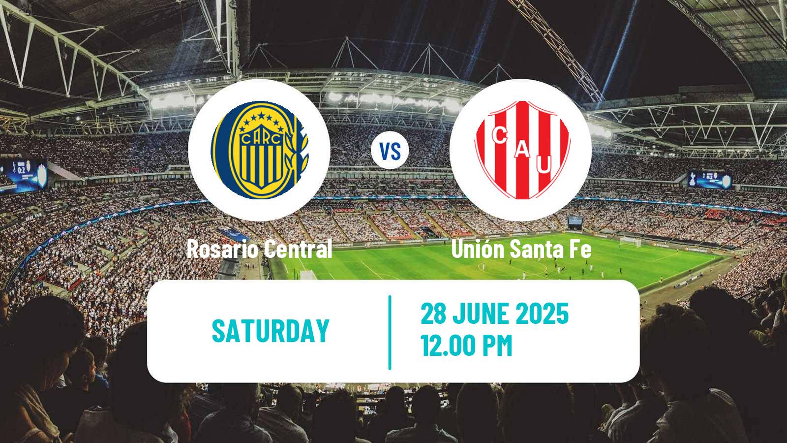 Soccer Copa Argentina Rosario Central - Unión Santa Fe