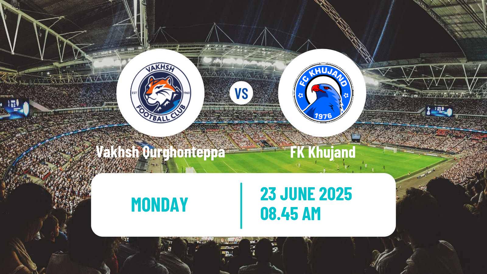 Soccer Tajik League Vakhsh Qurghonteppa - Khujand