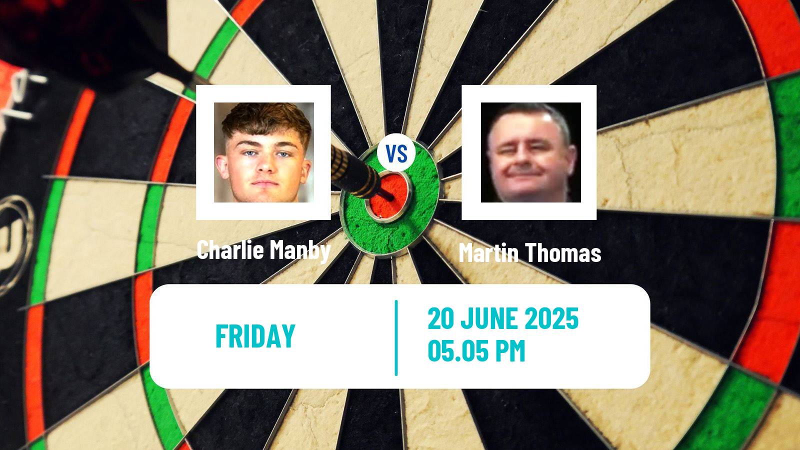Darts Modus Super Series Charlie Manby - Martin Thomas