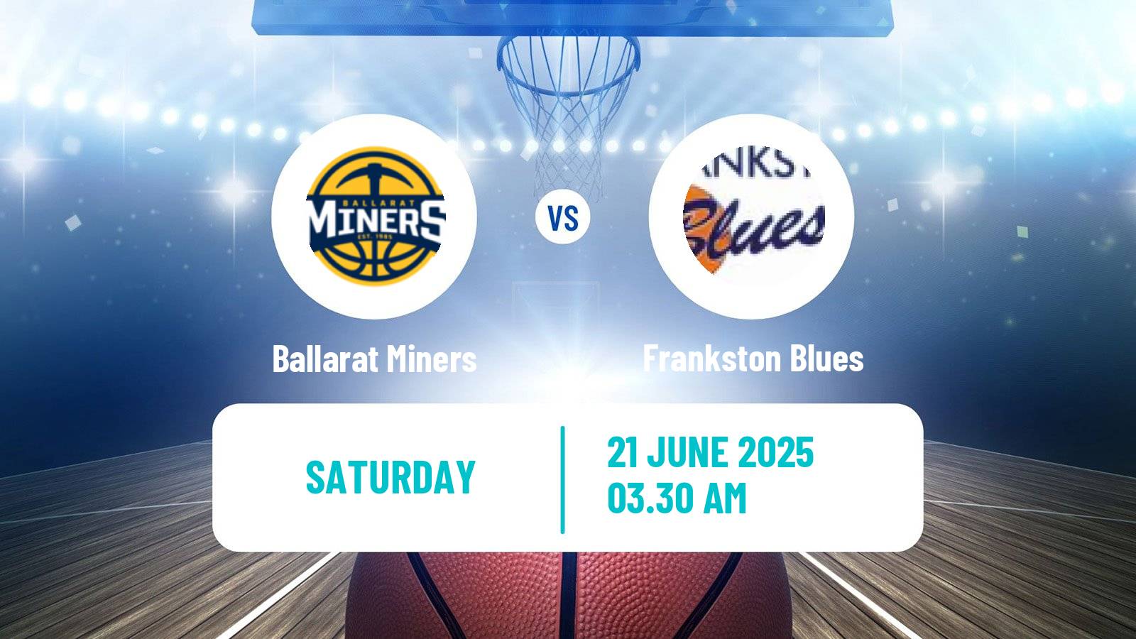 Basketball Australian NBL1 South Women Ballarat Miners - Frankston Blues