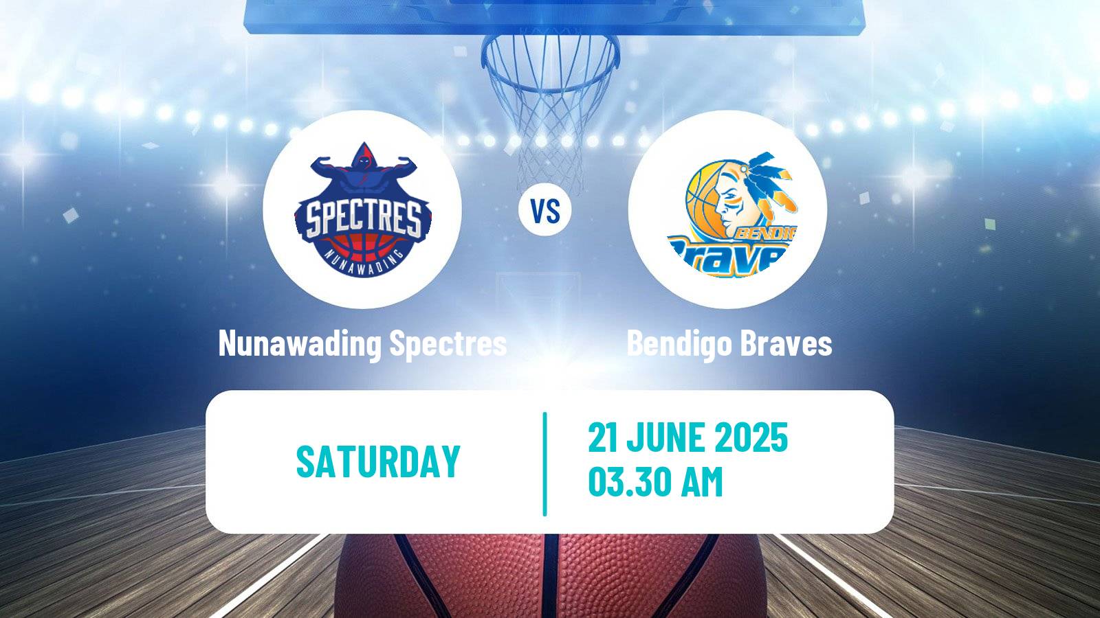 Basketball Australian NBL1 South Women Nunawading Spectres - Bendigo Braves