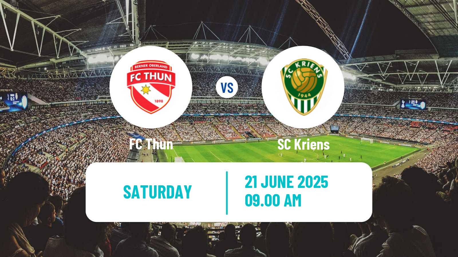 Soccer Club Friendly Thun - Kriens
