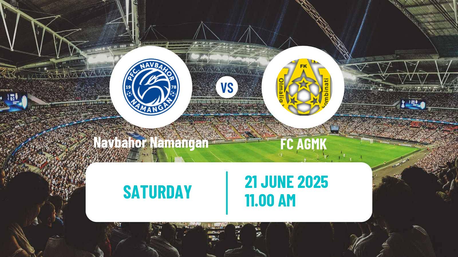 Soccer Uzbek League Navbahor Namangan - AGMK