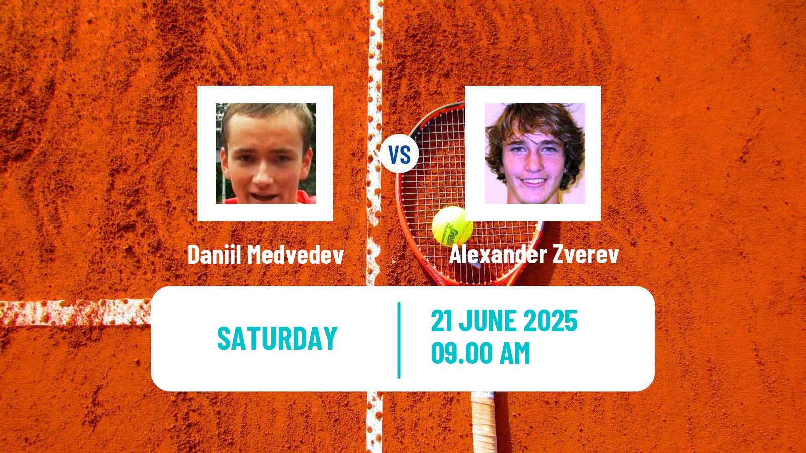 Tennis ATP Halle Daniil Medvedev - Alexander Zverev