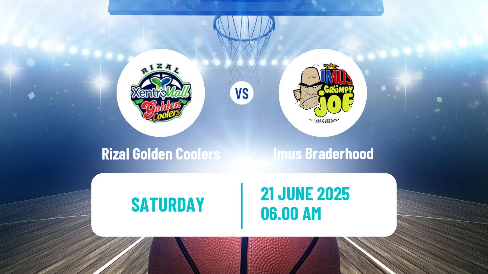 Basketball Philippines MBPL  Rizal Golden Coolers - Imus Braderhood