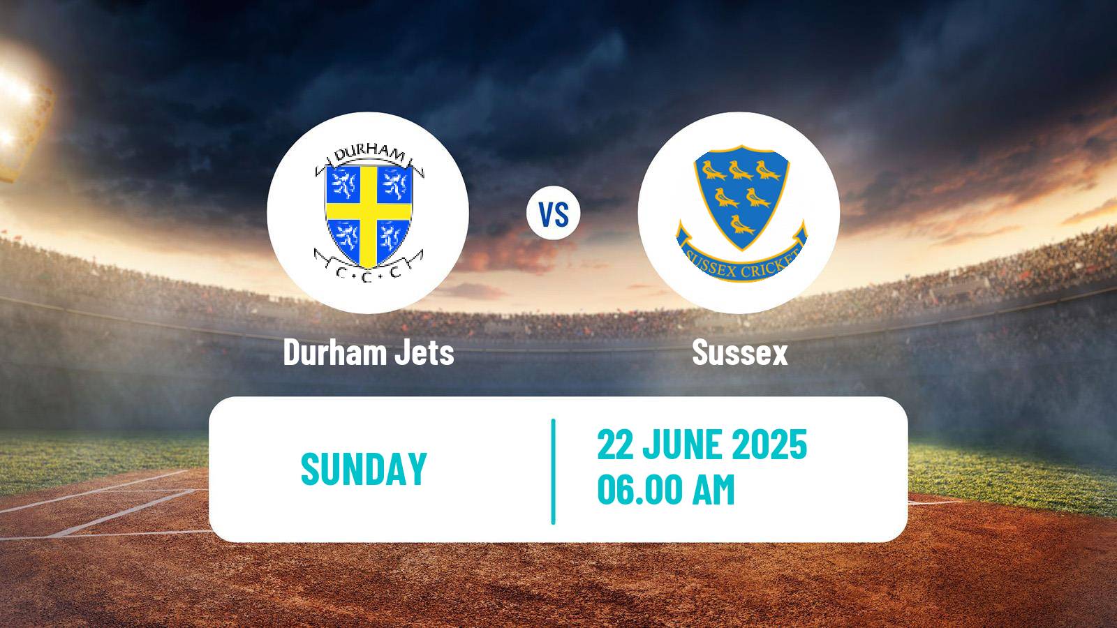 Cricket County Championship One Cricket Durham - Sussex