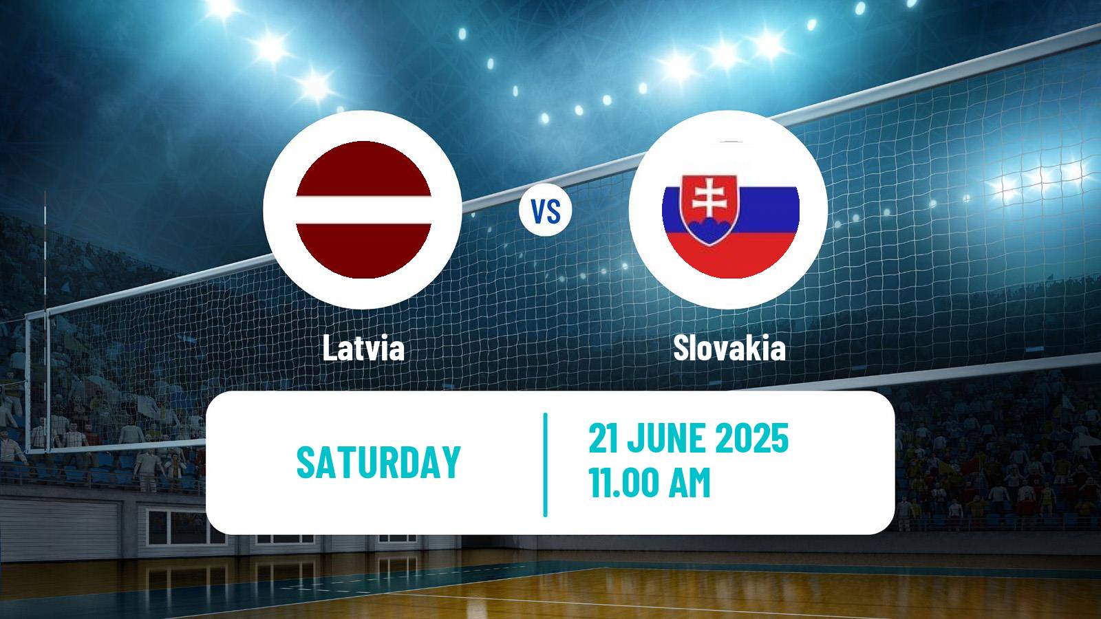 Volleyball Golden European League Volleyball Latvia - Slovakia