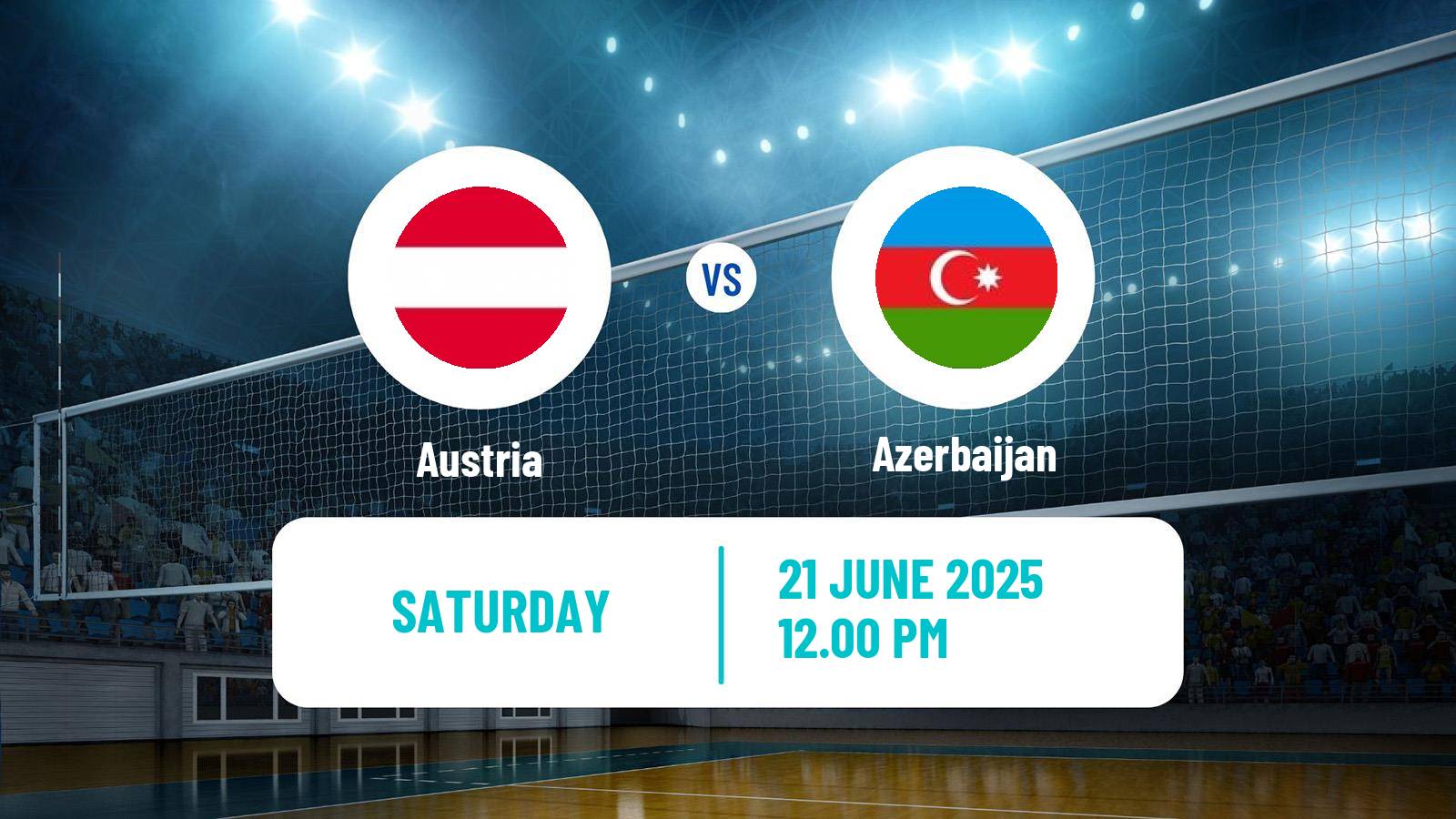 Volleyball Silver European League Volleyball Austria - Azerbaijan