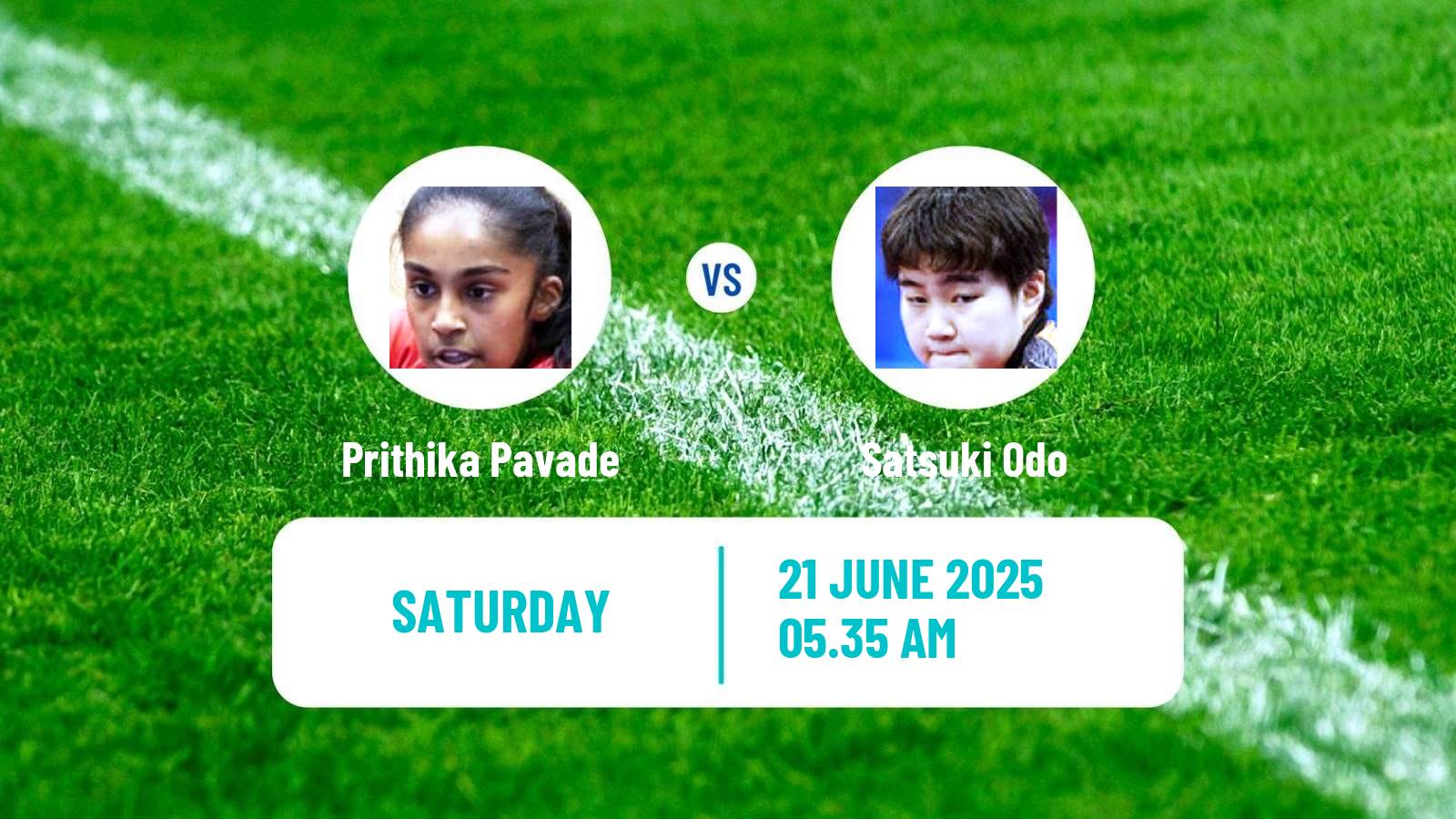 Table tennis Wtt Star Contender Ljubljana Women Prithika Pavade - Satsuki Odo