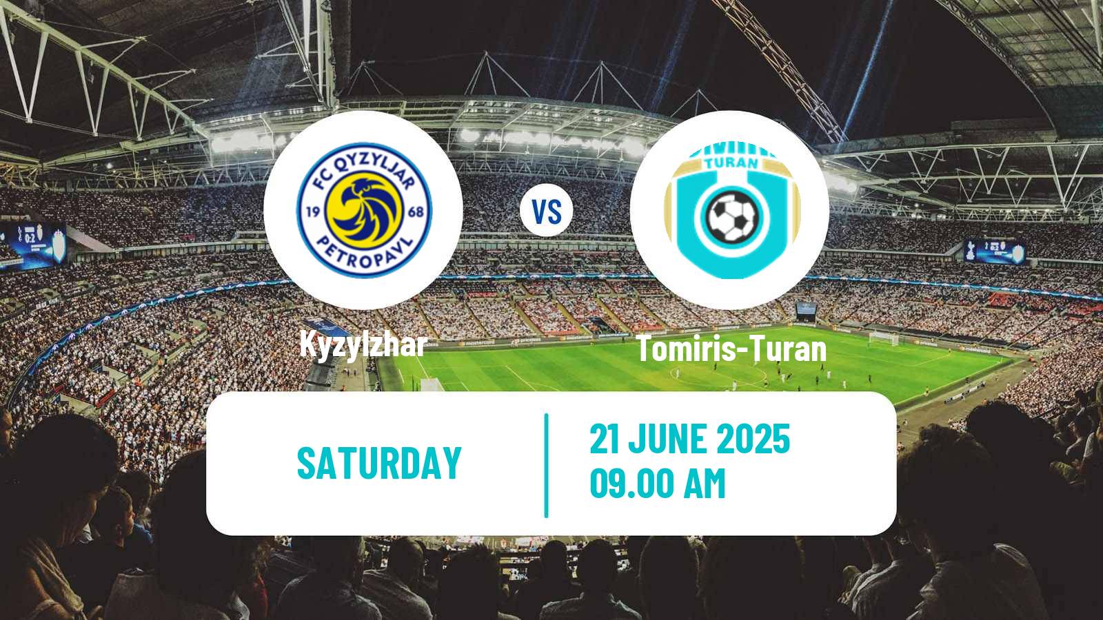 Football Kazakh League Women Kyzylzhar - Tomiris-Turan