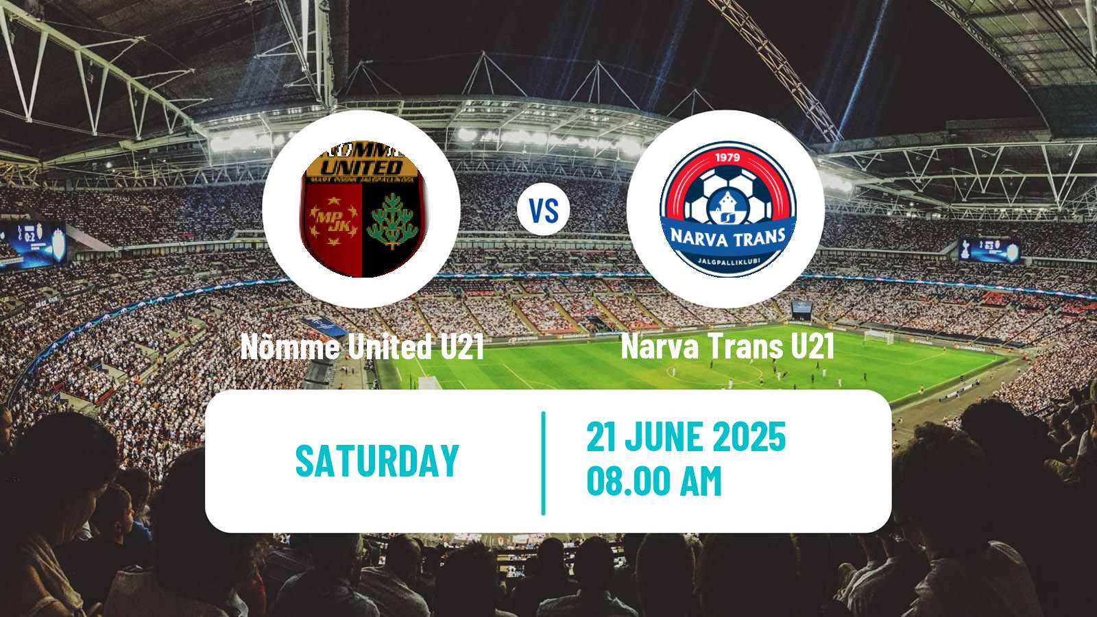 Soccer Estonian Esiliiga B Nõmme United U21 - Narva Trans U21