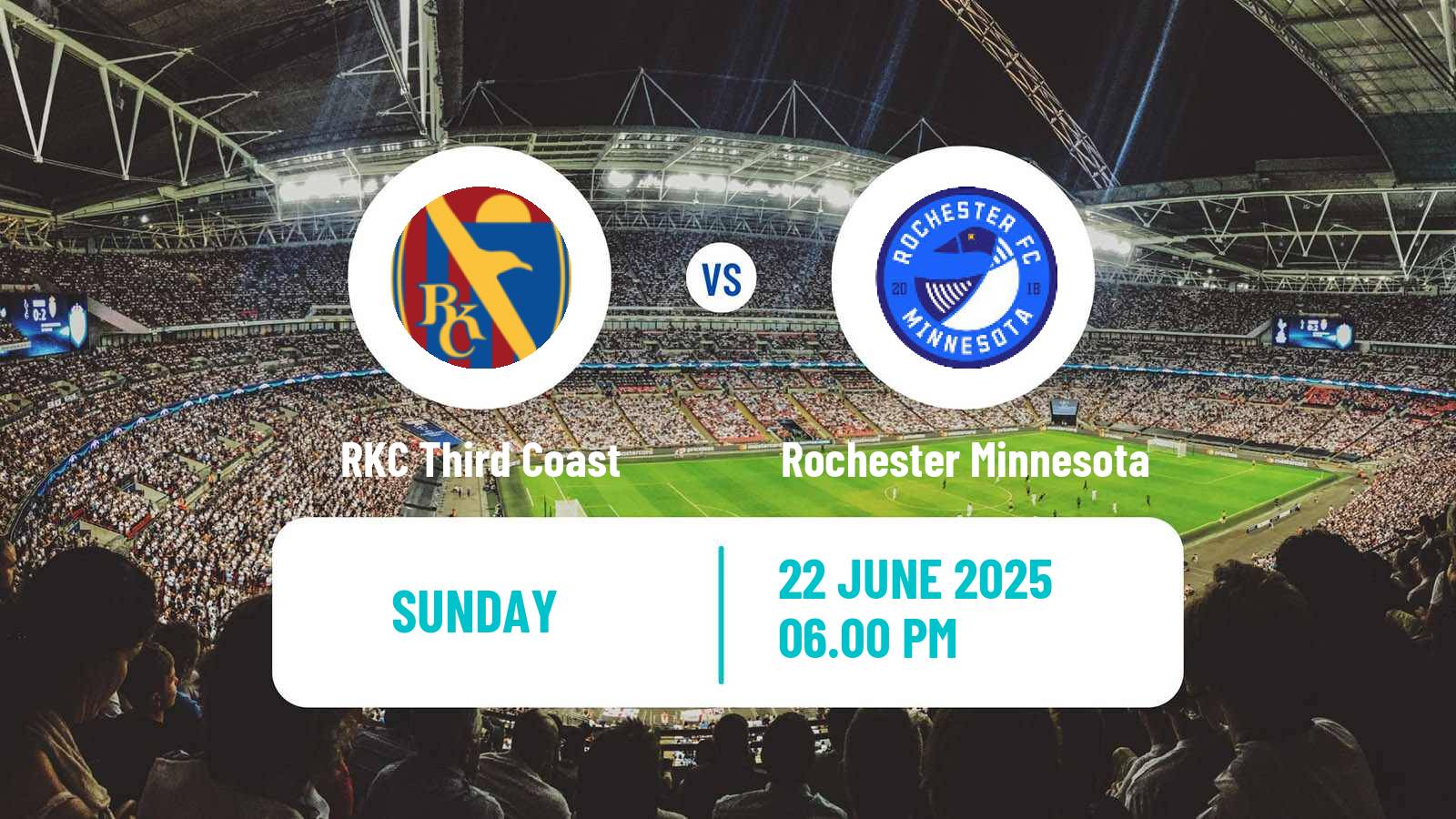 Soccer USL League Two RKC Third Coast - Rochester Minnesota