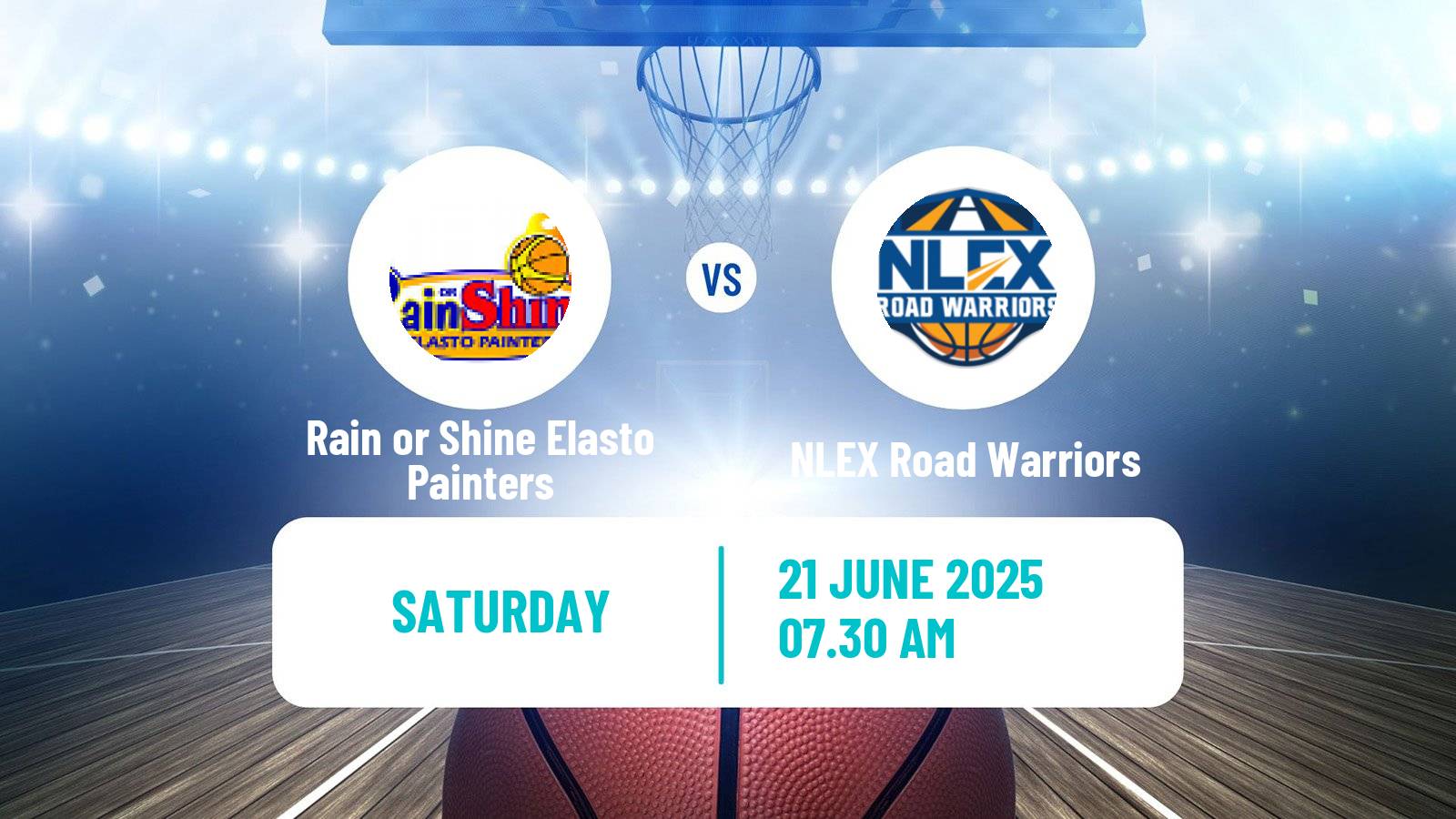 Basketball Philippines Cup Rain or Shine Elasto Painters - NLEX Road Warriors