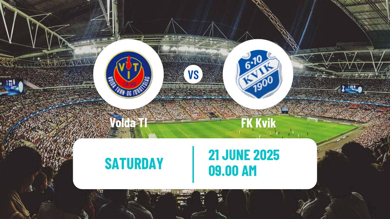 Football Norwegian Division 3 - Group 2 Volda - Kvik