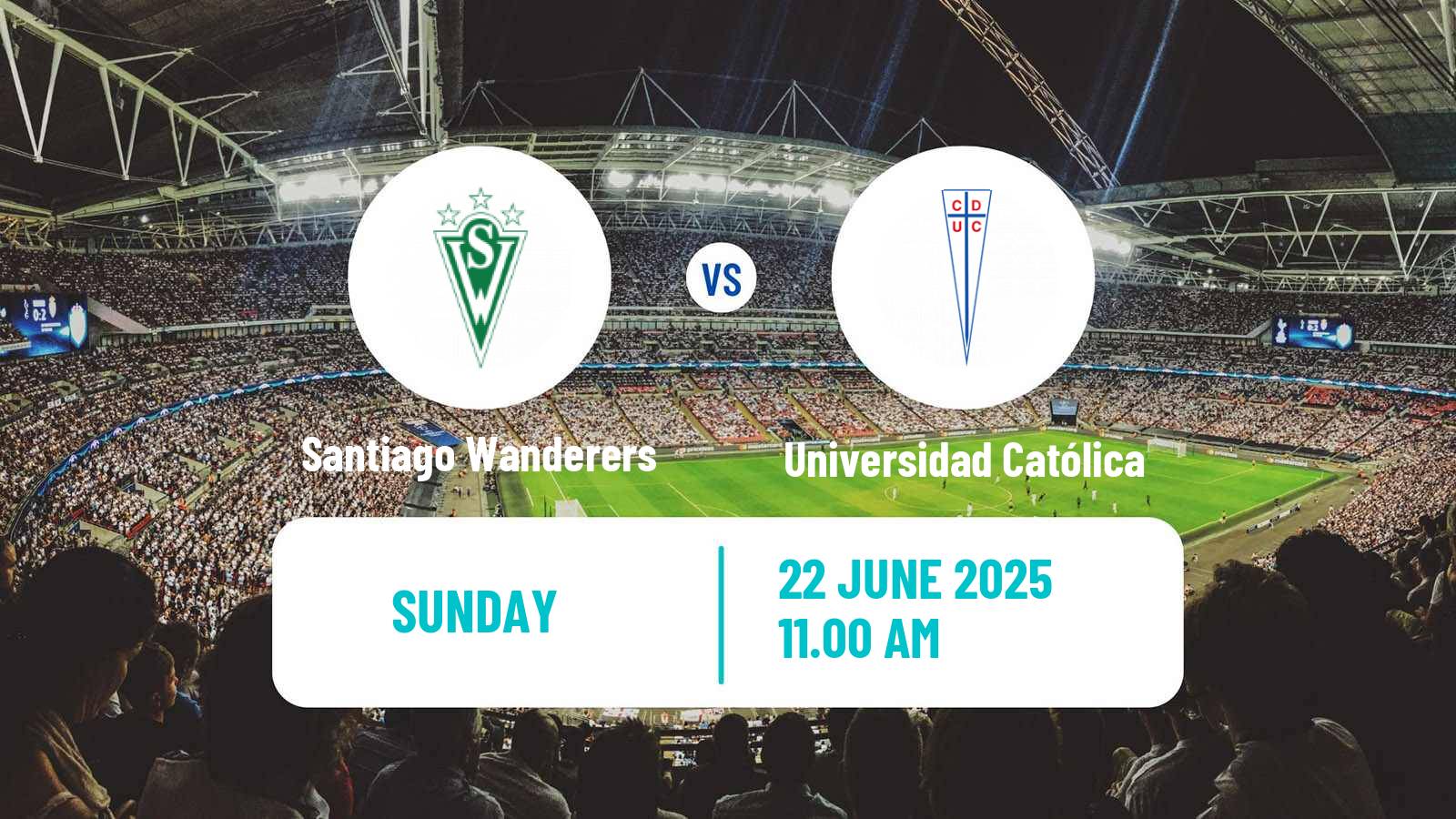 Soccer Chilean Primera Division Women Santiago Wanderers - Universidad Católica