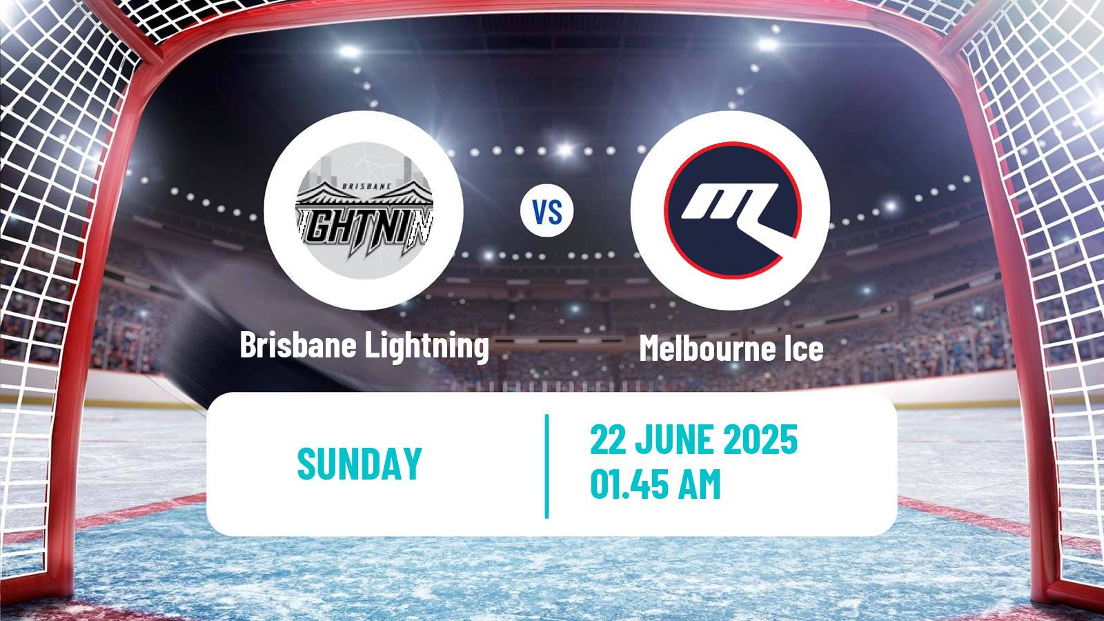 Hockey Australian Ice Hockey League Brisbane Lightning - Melbourne Ice